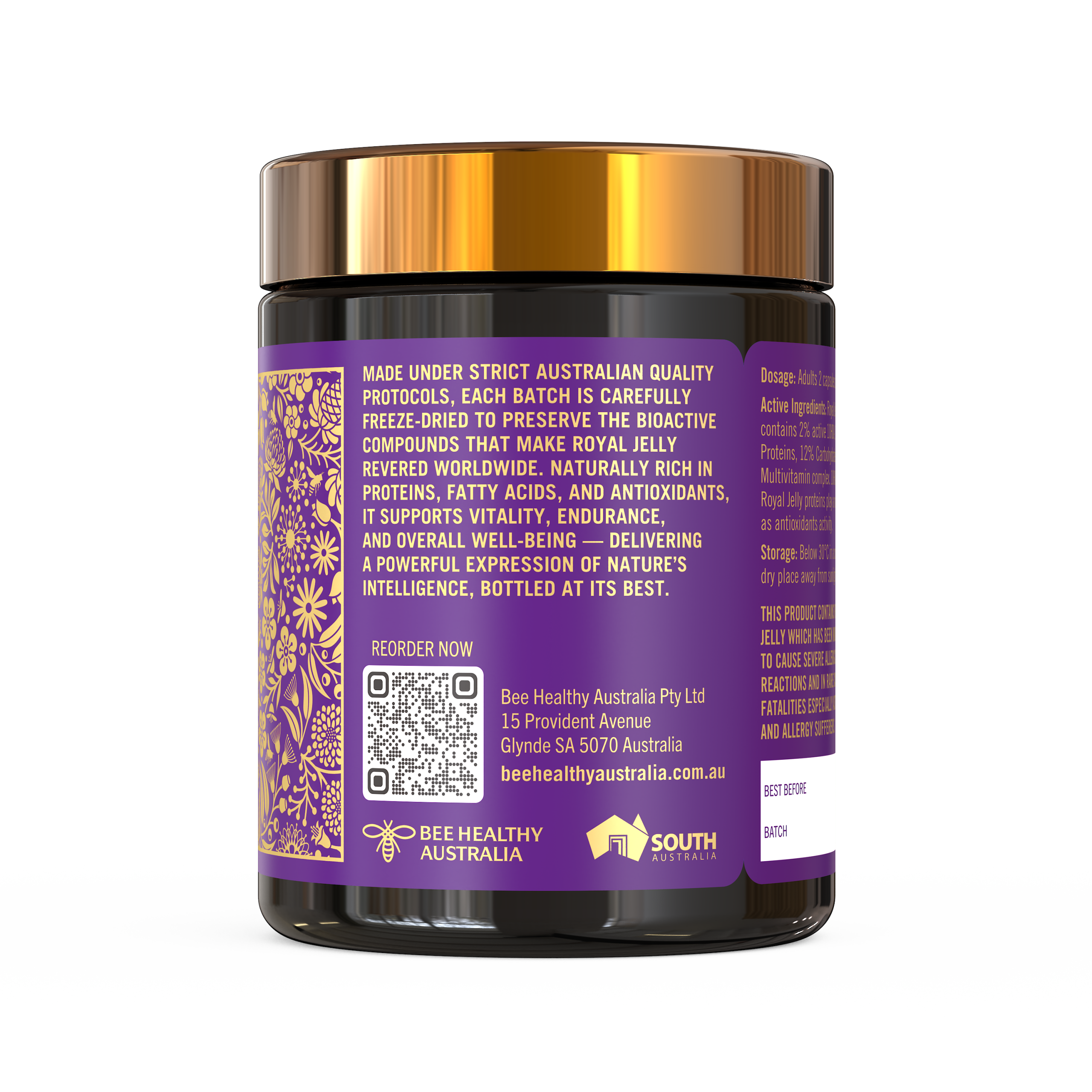 Royal Jelly Capsules 180 - Image 2
